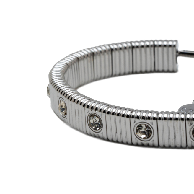 PULSERA ZO15170B BLANCO PLATEADO Acero Inoxidable 2C58