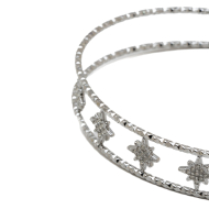BRAZALETE ZO13811B Plateado Acero Inoxidable 2C48