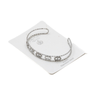 BRAZARETE ZO13812B Plateado Acero Inoxidable -C11