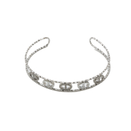 BRAZARETE ZO13812B Plateado Acero Inoxidable -C11