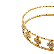BRAZARETE ZO13813B Dorado Acero Inoxidable -2C11