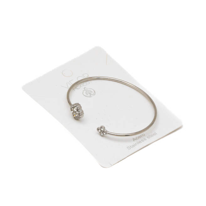 BRAZALETE ZO15150B PLATEADO Acero Inoxidable 2C21