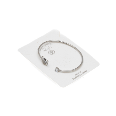 BRAZALETE ZO14426B PLATEADO Acero Inxidable