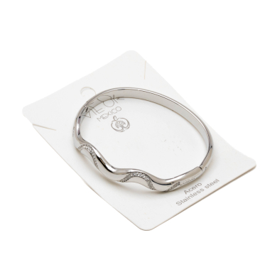 BRAZALETE ZO15053B Plateado Acero Inoxidable 2C16