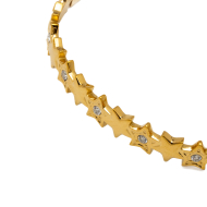 Brazalete Y01073 Dorado Acero Inoxidable 2C26