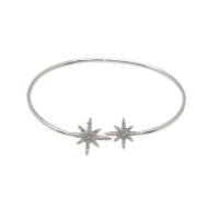 BRAZALETE ZO12085B350 PLATEADO Acero Inoxidable 2C12