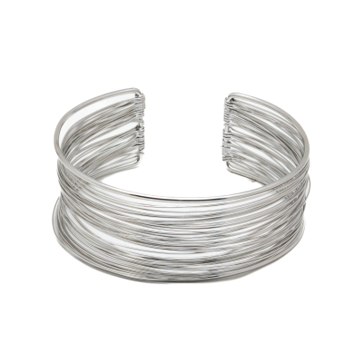 BRAZARETE BRAZO ZO13787B/臂 Plateado Acero Inoxidable -2C56