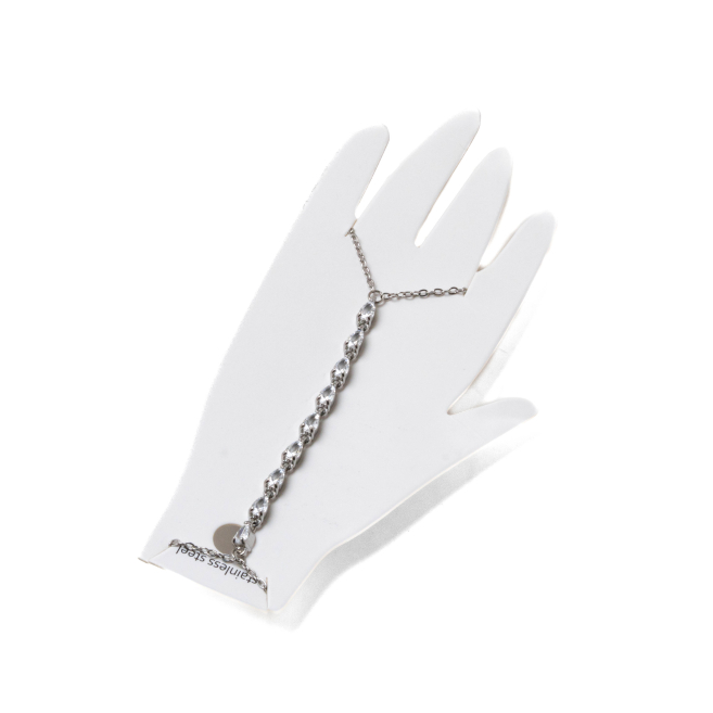 PULSERA ZO15868B PLATEADO ACERO INOXIDABLE 2B31