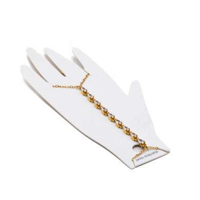 PULSERA ZO15868B DORADO ACERO INOXIDABLE 2B31