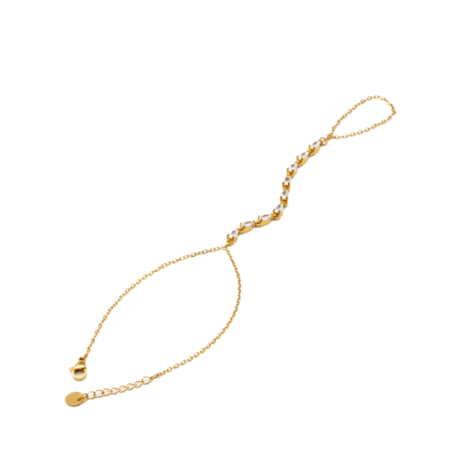PULSERA ZO15868B DORADO ACERO INOXIDABLE 2B31