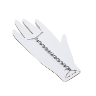 PULSERA ZO15866B PLATEADO ACERO INOXIDABLE 2B31