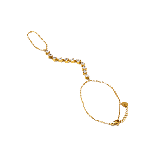 PULSERA ZO15866B DORADO ACERO INOXIDABLE 2B31