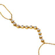 PULSERA ZO15866B DORADO ACERO INOXIDABLE 2B31