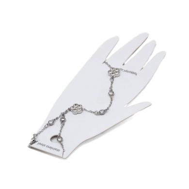 PULSERA ZO15869B PLATEADO ACERO INOXIDABLE 2B31