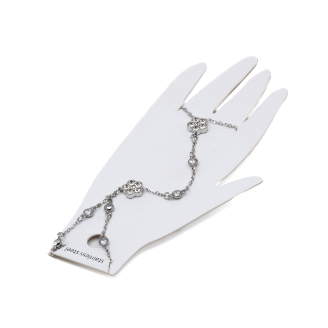 PULSERA ZO15869B PLATEADO ACERO INOXIDABLE 2B31
