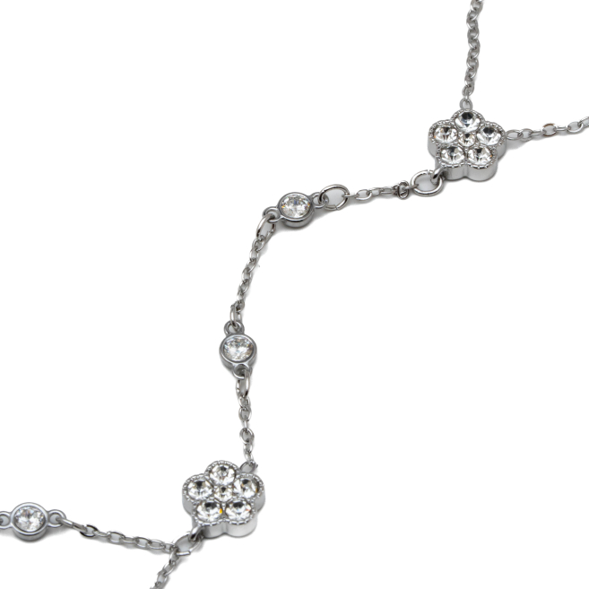 PULSERA ZO15869B PLATEADO ACERO INOXIDABLE 2B31