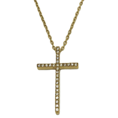 COLLAR ZO15936N DORADO ACERO INOXIDABLE 2D32