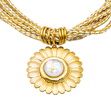 COLLAR Y01227 DORADO Acero Inoxidable E56