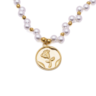 COLLAR Y01211 DORADO Acero Inoxidable E35