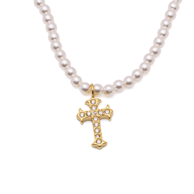 COLLAR Y01208 DORADO Acero Inoxidable E35