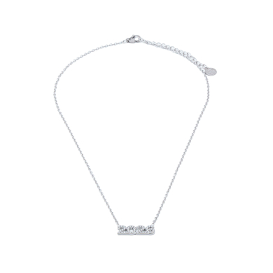 OFERTA Collar ZO12810N Plateado Acero Inoxidable