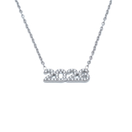 OFERTA Collar ZO12810N Plateado Acero Inoxidable