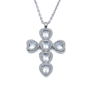 COLLAR ZO13847N PLATEADO Acero Inoxidable 2D11