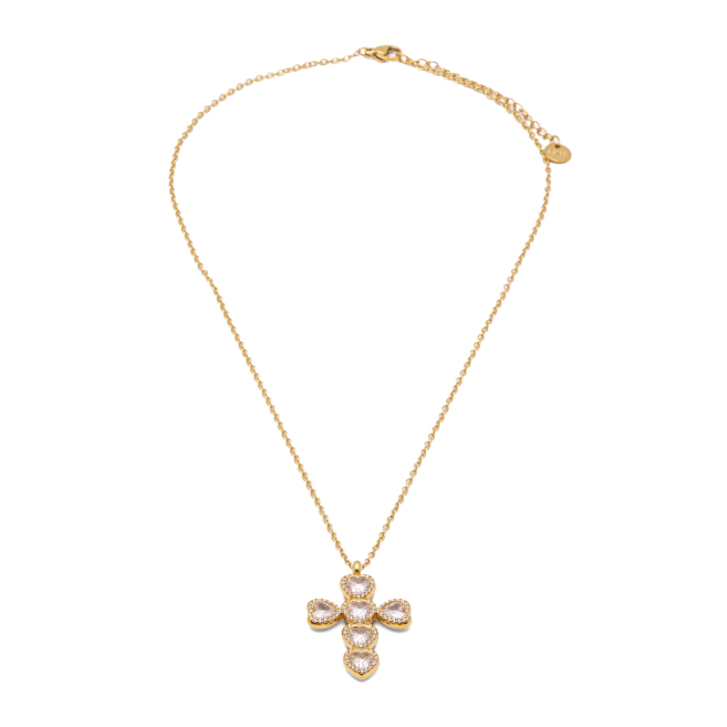 COLLAR ZO13840N DORADO Acero Inoxidable 2D11