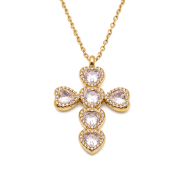 COLLAR ZO13840N DORADO Acero Inoxidable 2D11