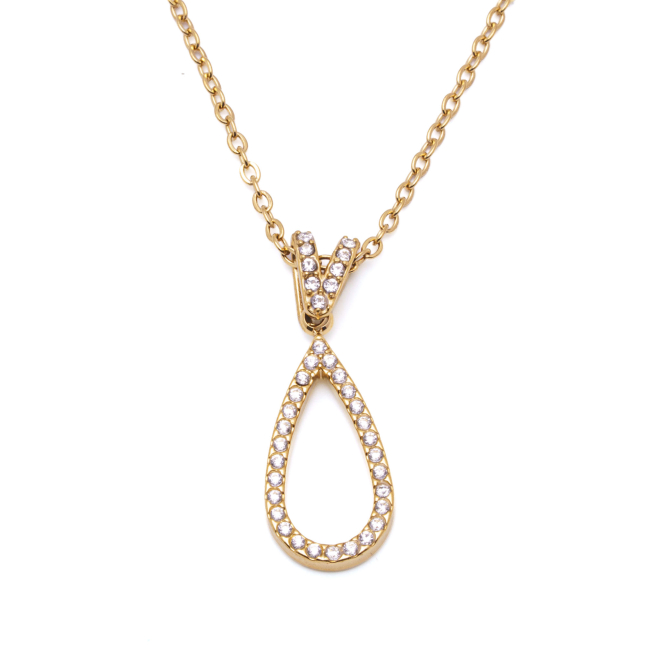 COLLAR ZO11849N DORADO Acero Inoxidable 2D21
