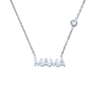 COLLAR ZO9295N180 PLATEADO Acero Inoxidable E16