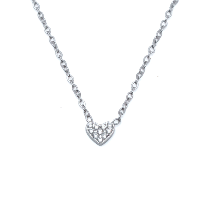 COLLAR ZO4994N PLATEADO Acero Inoxidable E41