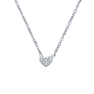 COLLAR ZO4994N PLATEADO Acero Inoxidable E41