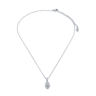 COLLAR ZO13512N PLATEADO Acero Inoxidable E29
