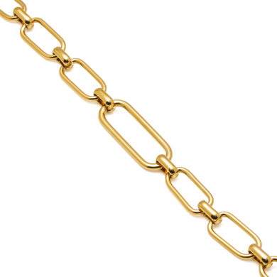 PULSERA ZO14184B DORADO ACERO INOXIDABLE 2B47