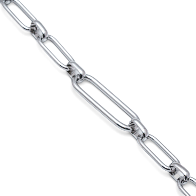 PULSERA ZO14184B PLATEADO ACERO INOXIDABLE 2B47
