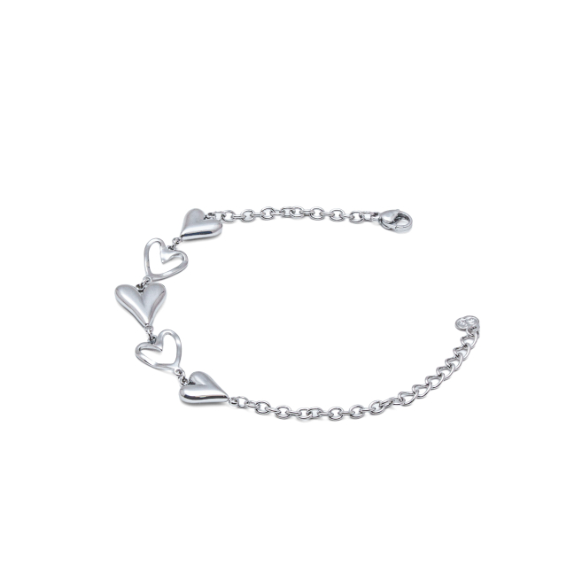 PULSERA Y01205 PLATEADO Acero Inoxidable 2B49