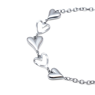 PULSERA Y01205 PLATEADO Acero Inoxidable 2B49