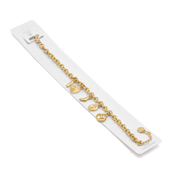 PULSERA ZO12286B DORADO Acero Inoxidable 2B41
