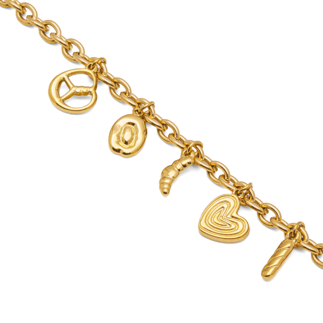PULSERA ZO12286B DORADO Acero Inoxidable 2B41