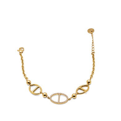 PULSERA ZO15163B DORADO Acero Inoxidable 2B44
