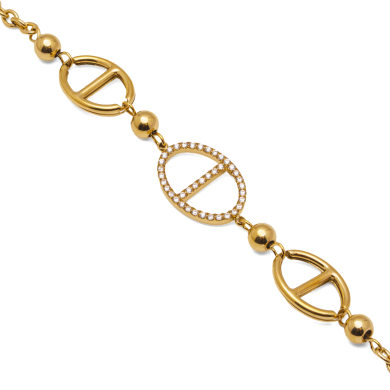 PULSERA ZO15163B DORADO Acero Inoxidable 2B44