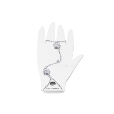 PULSERA ZO15301B PLATEADO ACERO INOXIDABLE 2B31
