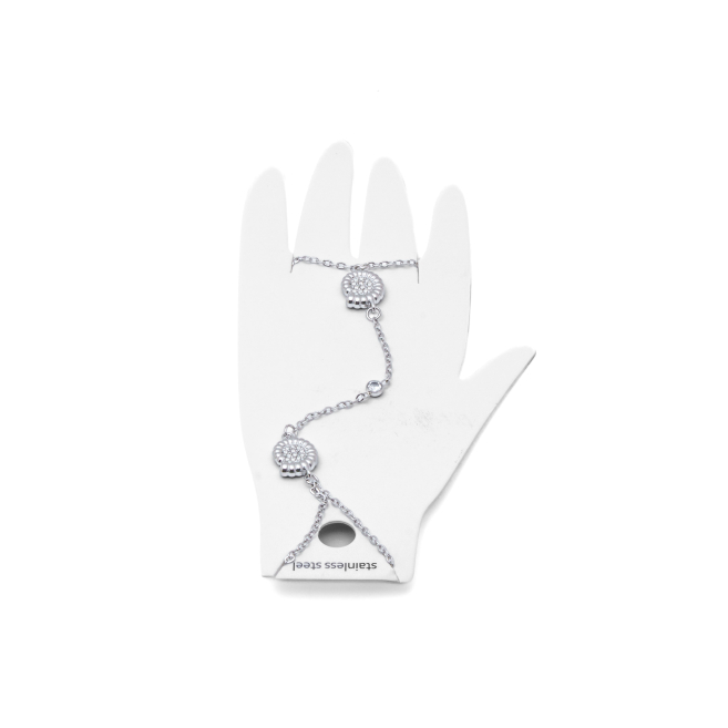 PULSERA ZO15301B PLATEADO ACERO INOXIDABLE 2B31