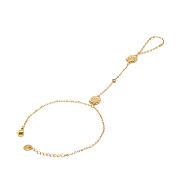 PULSERA ZO15301B DORADO ACERO INOXIDABLE 2B31