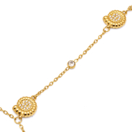 PULSERA ZO15301B DORADO ACERO INOXIDABLE 2B31
