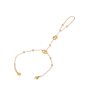 PULSERA ZO15767B DORADO Acero Inoxidable 2B31