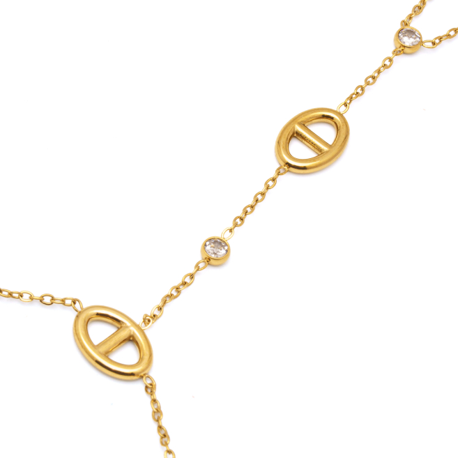 PULSERA ZO15767B DORADO Acero Inoxidable 2B31