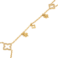 PULSERA ZO15769B DORADO Acero Inoxidable 2B31