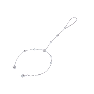 PULSERA ZO15763B PLATEADO Acero Inoxidable 2B31